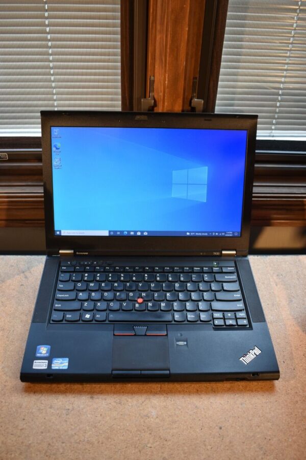 (Refurbished) Lenovo ThinkPad T430-i7-8 GB-320 GB 14- inch Laptop (3rd Gen Corei7/8GB/500GB/Windows 10/Integrated Graphics), Black - Image 2